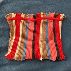 Urban Outfitters Striped Knit Tube Top Size M